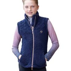 Västar Elevate Mizs Teddy Fleece Gilet - Mörkblå