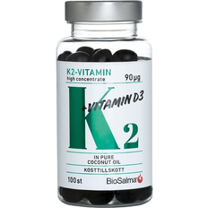Omega 3 biosalma BioSalma K2 90µg + Vitamin D3 100 stk