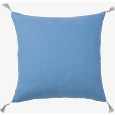 Candice Tassel Tyynynpäällinen Pellavaa 50x50 cm Sininen