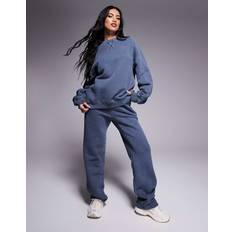 Co-Ord Washed Essentials Straight Leg Jogger - Petrol Blue