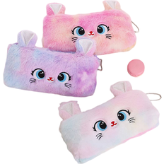 Shein 1pc Cartoon Cat Embroidered Random Pencil Case