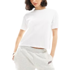 New Look T-shirt Med Boxig Passform - Vit/A
