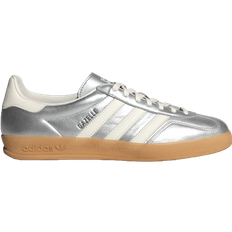 Gazelle indoor adidas Gazelle Indoor Shoes - Silver Metallic/Core White/Core Black