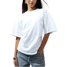 ASOS T-shirt Med Korsettalje - Hvid