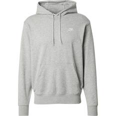 Nike Club Men's French Terry Pullover Hoodie - Grey