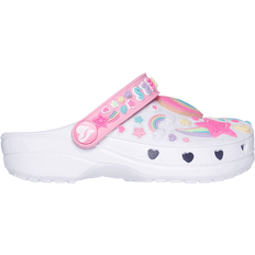 Skechers Slippers Children's Shoes Skechers SKECHERS KIDS Heart Charmer Miss Girly Little Kid/Big Kid White/Multi Girls Shoes 2 Little Kid M