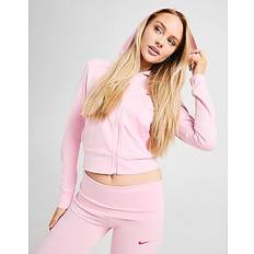 Hoodies - Pink Jumpers Nike Womens Full Zip Hoodie - Pink