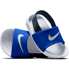 Nike Blue Sandals Nike Kawa Slides Boys Toddler Slides - Game Royal Thunder Blue/White