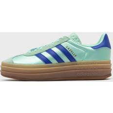 Suede - Women Trainers adidas Gazelle Bold W - Clear Mint/Lucid Blue/Gold Metallic