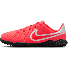 Nike Jr Tiempo Legend 10 Club Turf Low-Top Soccer Shoes - Pink