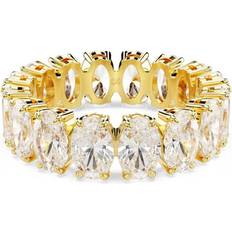 Swarovski Transparent Ringe Swarovski Matrix Gold Coloured Ring - Gold
