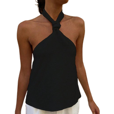 Shein Damen einfaches Off-Shoulder Tanktop in Unifarbe