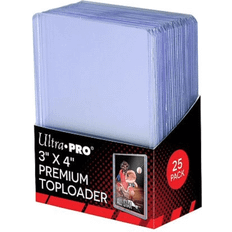 Toploader 3x4" (25) Premium Super Clear