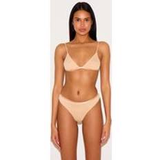 Pink Lingerie Sets PrettyLittleThing Jersey Triangle Basic Lingerie Set - Pink