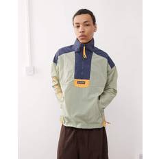 Columbia Men Outerwear Columbia Men's Riptide II Retro Windbreaker Anorak - Green