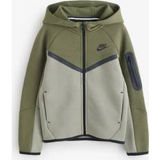 Organic Hoodies Children's Clothing Nike Tech Fleece Full Zip Hoodie - Green
