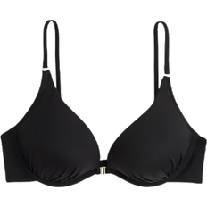 H&M Damen Super-Push-up-Bikinitop Schwarz