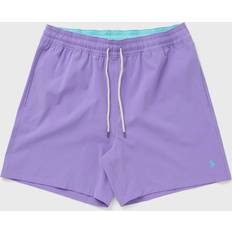 Purple Swimwear Polo Ralph Lauren Icon Logo Swim Shorts Classic Fit - Purple