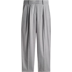 H&M Damen Hose in 7/8-Länge Grau