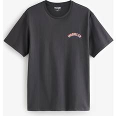 Wrangler T-shirts Wrangler T-shirt Med Avslappnad Passform - Bleksvart