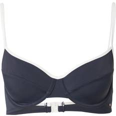 Tommy Hilfiger Bikinis Tommy Hilfiger Balconette Wired Demi-Cup Bikini Top - Navy/White