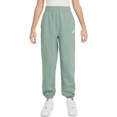 Green Trousers Children's Clothing Nike Sportswear Club Fleece Older Kids' Loose Trousers - Green
