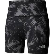 The North Face Grå Bukser & Shorts The North Face Flex 5-Tommers Leggingsshorts Med Logo Og Vandfaldsprint - Multifarvet