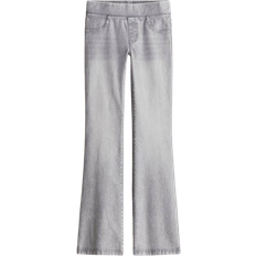 H&M Girls Flared Jersey Trousers - Grey