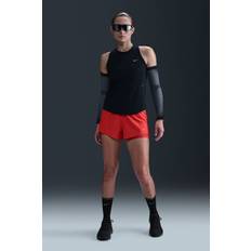 Reflexer Linnen Nike Swift Tank Top Dam XS - Black/Reflective Silver