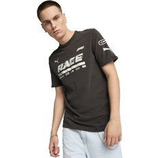 Puma Herr T-shirts Puma F1 Graphic Ringer T-Shirt - Black