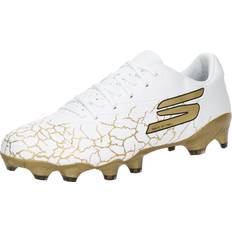 Skechers Fodboldstøvler Skechers Fodboldstøvler SKX 1.5 Academy FG - Guld/Sort/Hvid