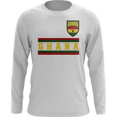Ghana T-shirts UKSoccershop Ghana Core Football Country Long Sleeve T-Shirt Men's Polyester