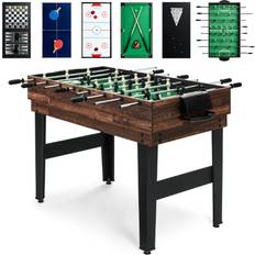 Best Choice Products 2x4ft 10-in-1 Combo Game Table Set