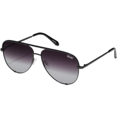 Quay Australia Dam Solglasögon Quay Australia High Key Polarized Sunglasses - Black/Fade