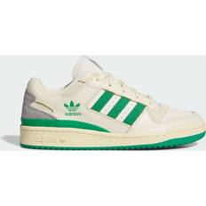 adidas Forum Low CL Shoes - Cream White/Green/Warm Vanilla