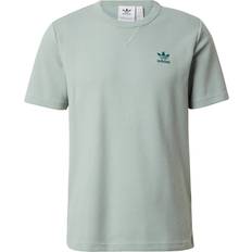 Silver T-shirts adidas Originals Mens Trefoil Essentials T-shirt - Green