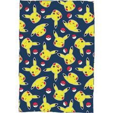 Pikachu Fleece Throw 100x150 cm Dark Blue