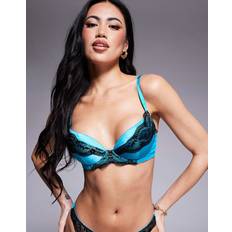 Turquoise - Women Underwear Ann Summers Padded Plunge Bra - Turquoise
