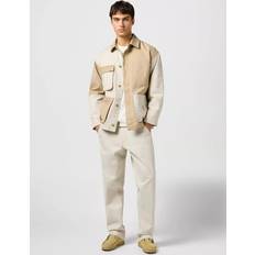 Wrangler Casey Jones Straight Fit Twill Chino Trousers - Beige