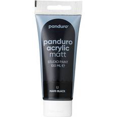 Acrylic akrylfärg, matt 100 ml – Mars black