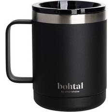 Bohtal Smartshake Insulated Coffee Mug Black Kaffekopp 35cl