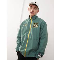 Adidas Gula Ytterkläder adidas Jamaica VRCT Träningsjacka - Tech Emerald