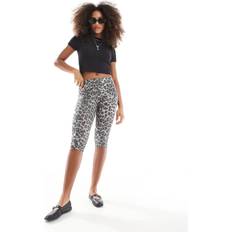 Jersey Shorts JJXX Capri-Leggings Med Leopardprint - Multifarvet