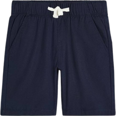 H&M Cotton Shorts - Navy Blue (1122703002)