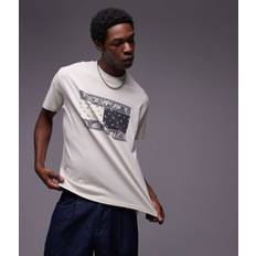 Paisley T-shirts Tommy Jeans Large Paisley Flag T-Shirt - Off White/Black