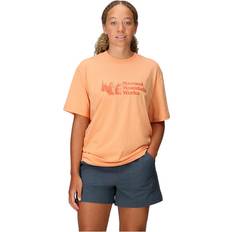 Marmot Dam Överdelar Marmot Women's MMW Short Sleeve T-Shirt - Fresh Apricot