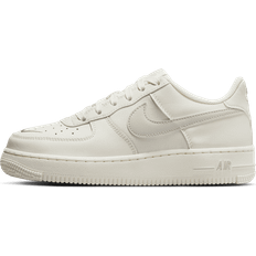 Nike Air Force 1 Embroidered Swoosh Junior - Beige