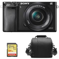 Sony a6000 price Sony A6000 Black Kit Sel 16-50mm 64GB SD Card