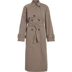 Trenchcoats Kappor & Rockar Vila Klassisk Trenchcoat - Brun