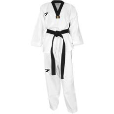 Embroidered Taekwondo Dobok for Children Dorawon Rice Blanc